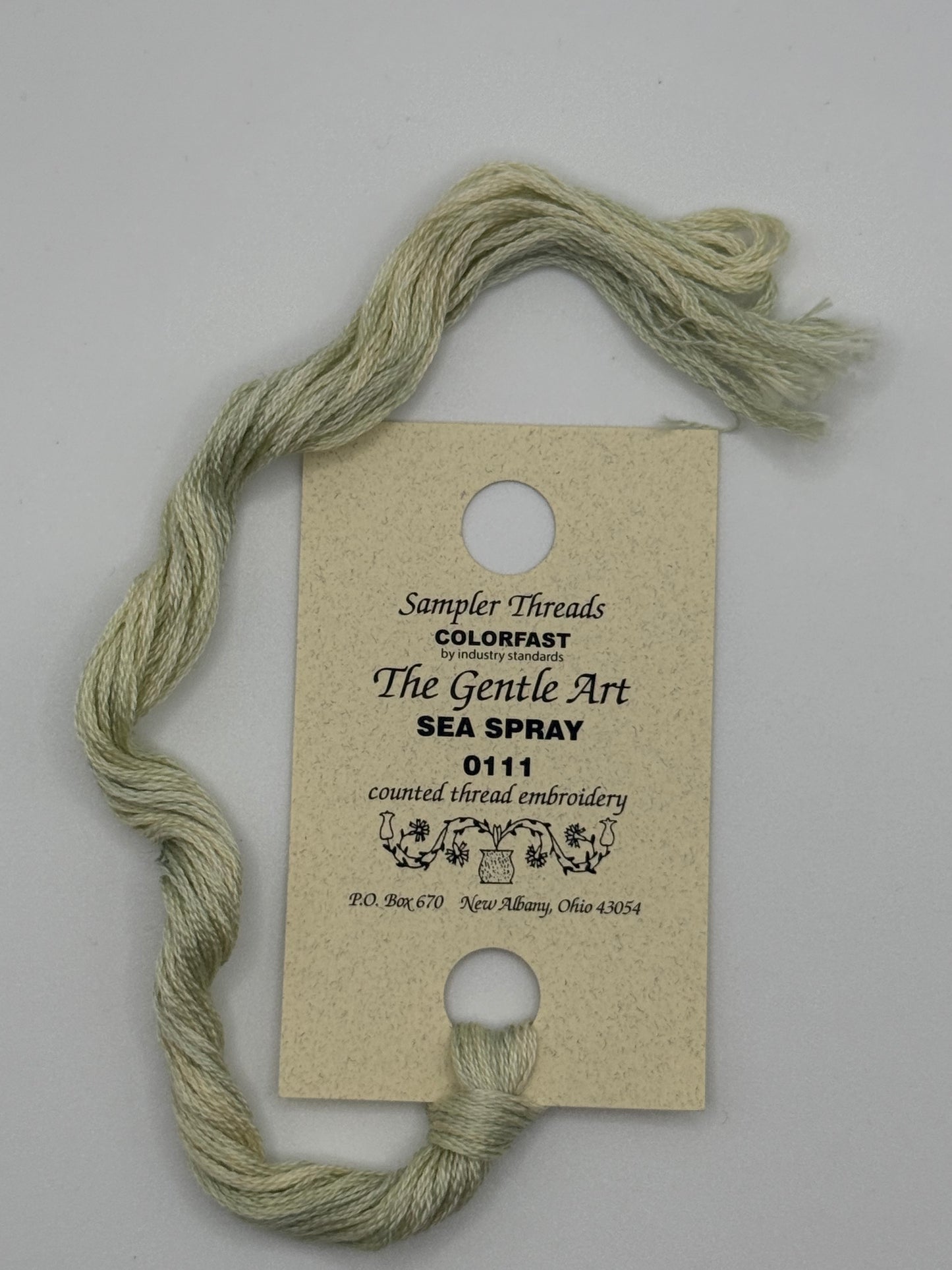 0111 Sea Spray | 6 Strand Embroidery Floss by The Gentle Art