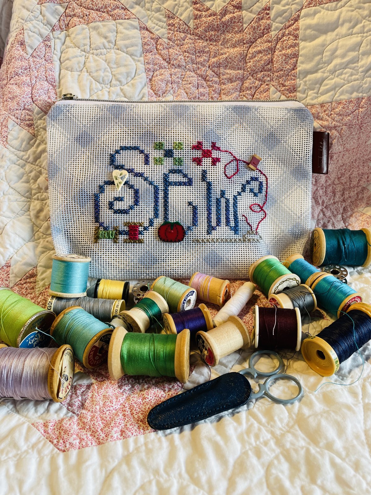 ✓ "Sew" Mini Bag Pattern by Shepherd's Bush-Cross Stitch-Shepherd's Bush-Millennial Fabrics