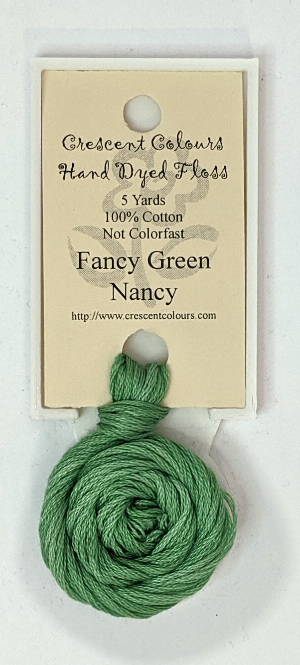 117 Fancy Green Nancy | 6 Strand Embroidery Floss by Classic Colorworks