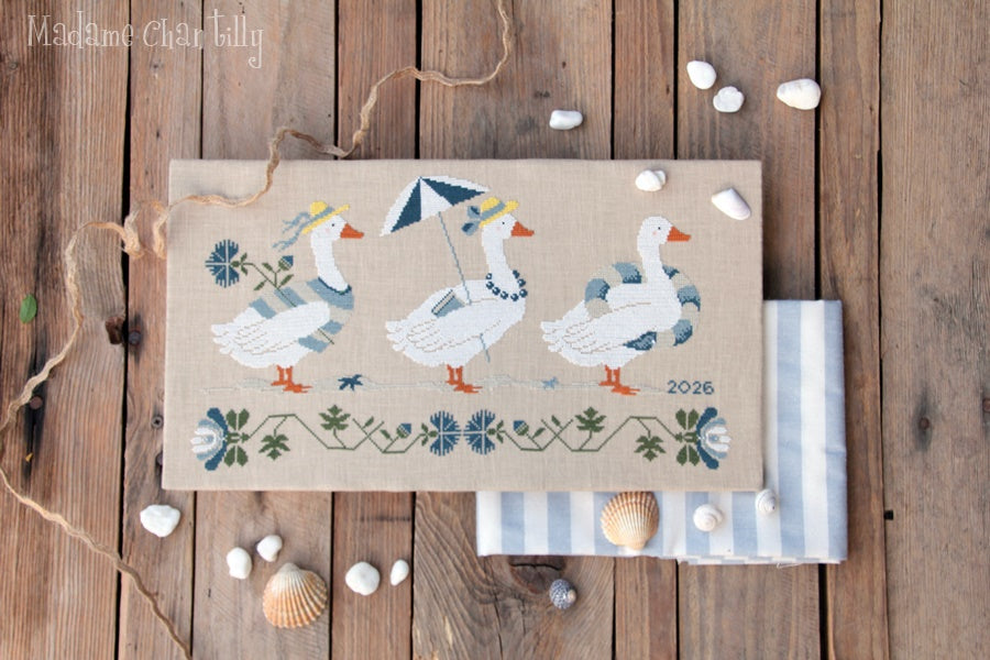 *Preorder* Geese at the Sea by Madame Chantilly