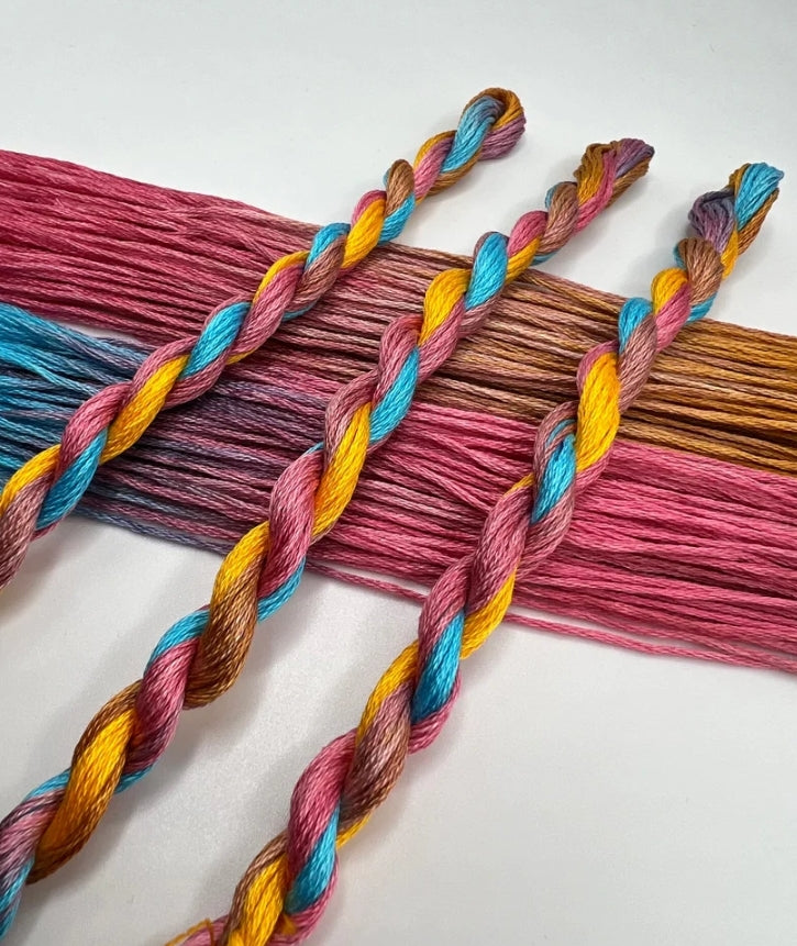 Flamingo | 6 Strand Embroidery Floss by Pirate + Robin