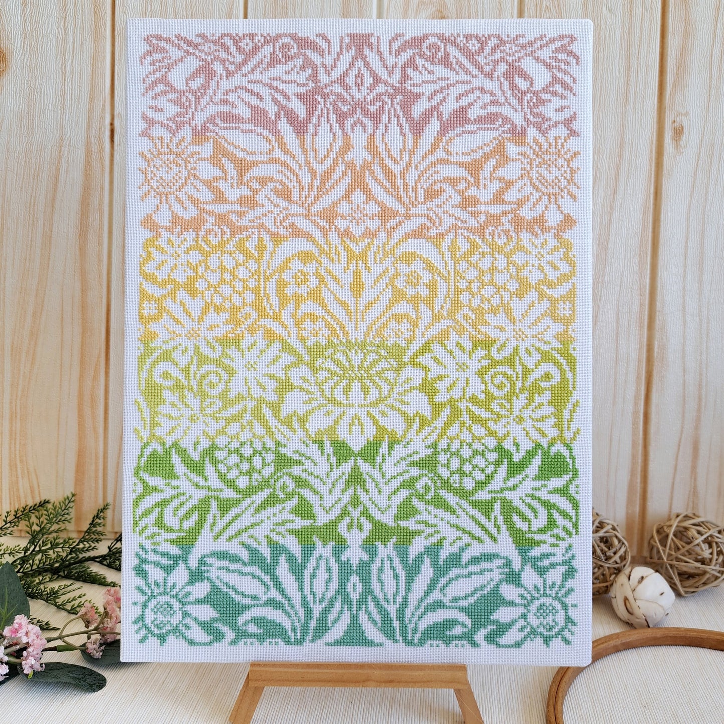 Floral Sampler #1 by Artmishka for Needlework Marketplace