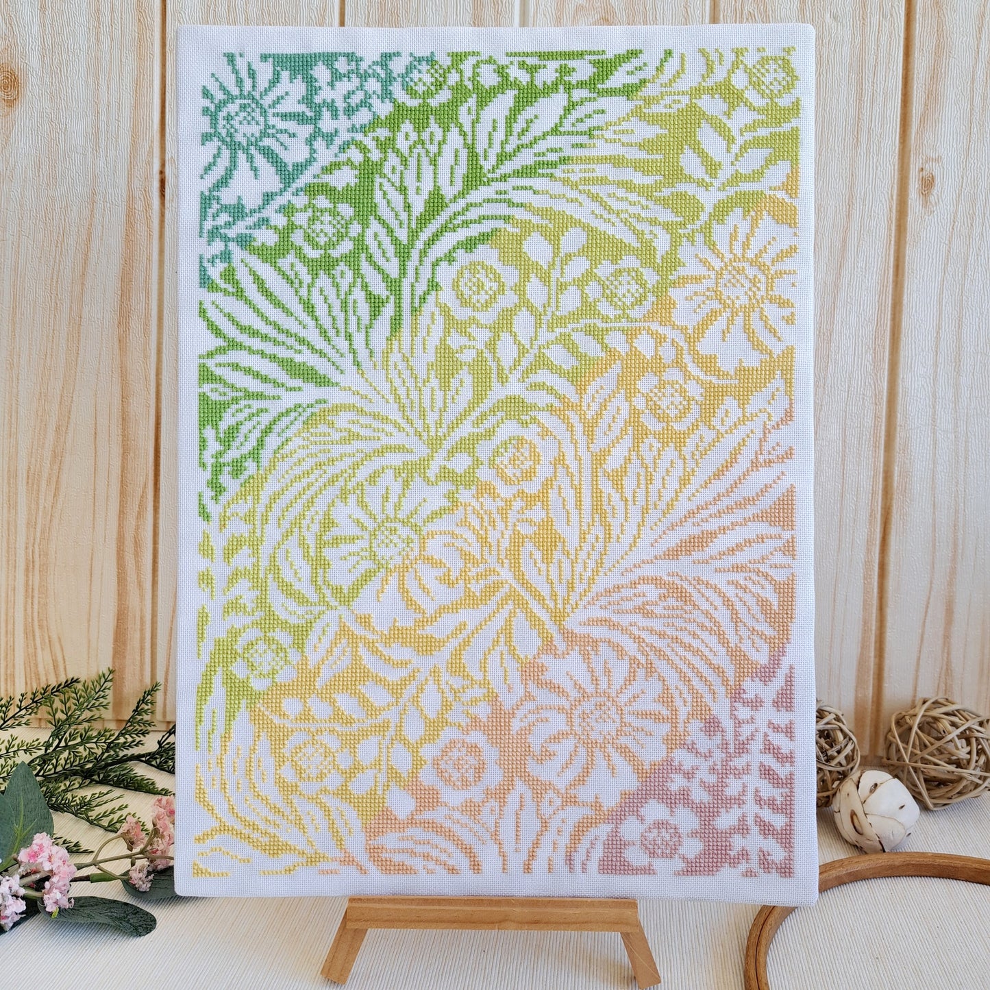 Floral Sampler #2 by Artmishka for Needlework Marketplace
