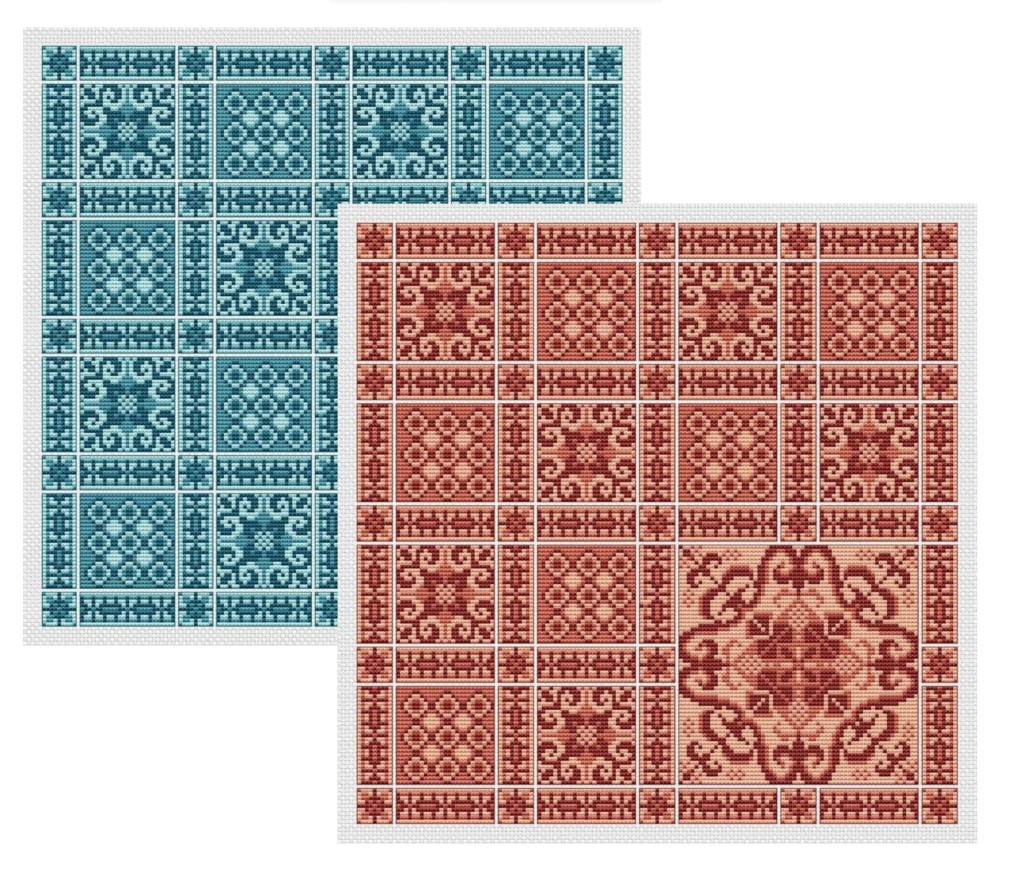✓ Folk Sampler by Artmishka-Artmishka-Millennial Fabrics