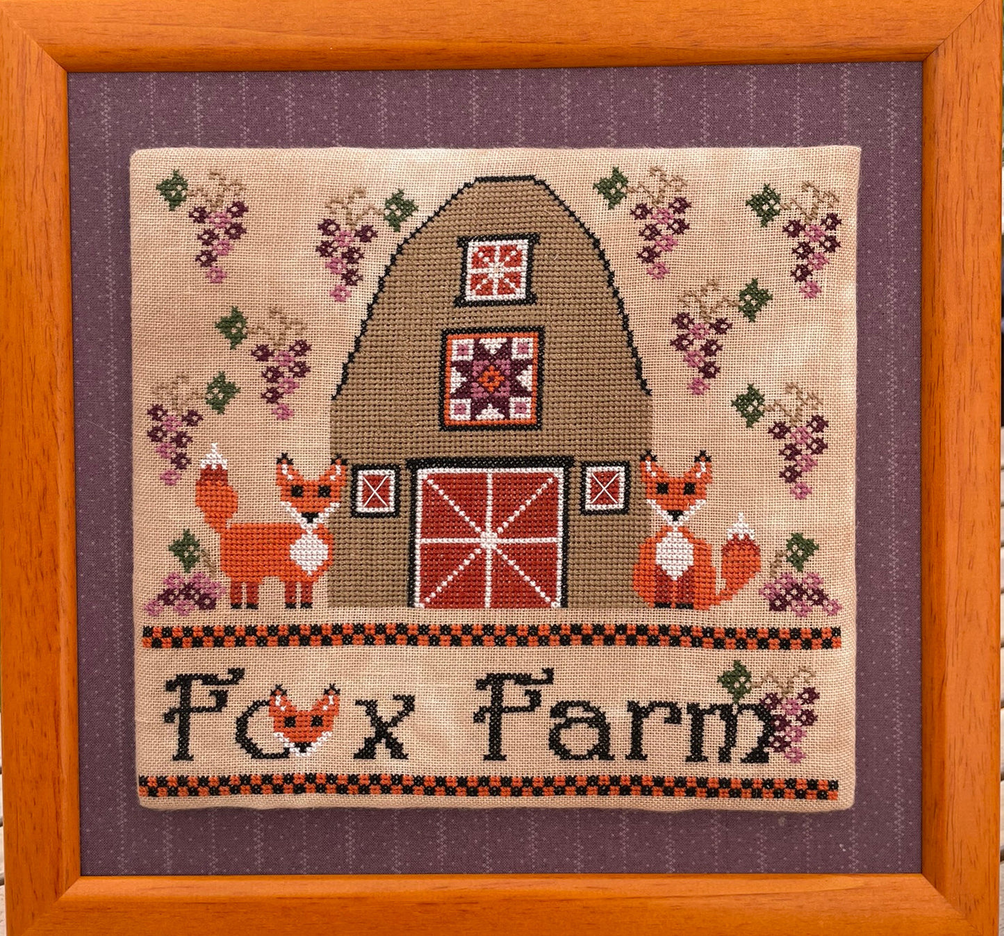 The Fox Farm by Mani Di Donna for Needlework Marketplace
