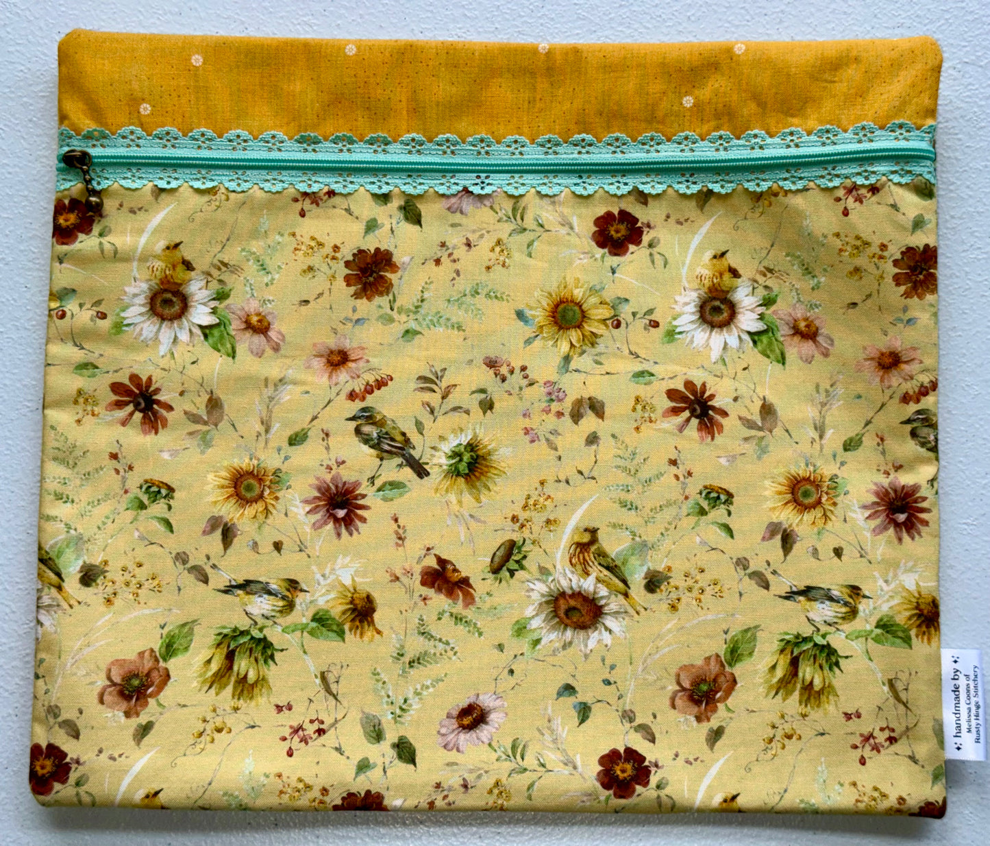 "Yellow Bird" Traditional Project Bag