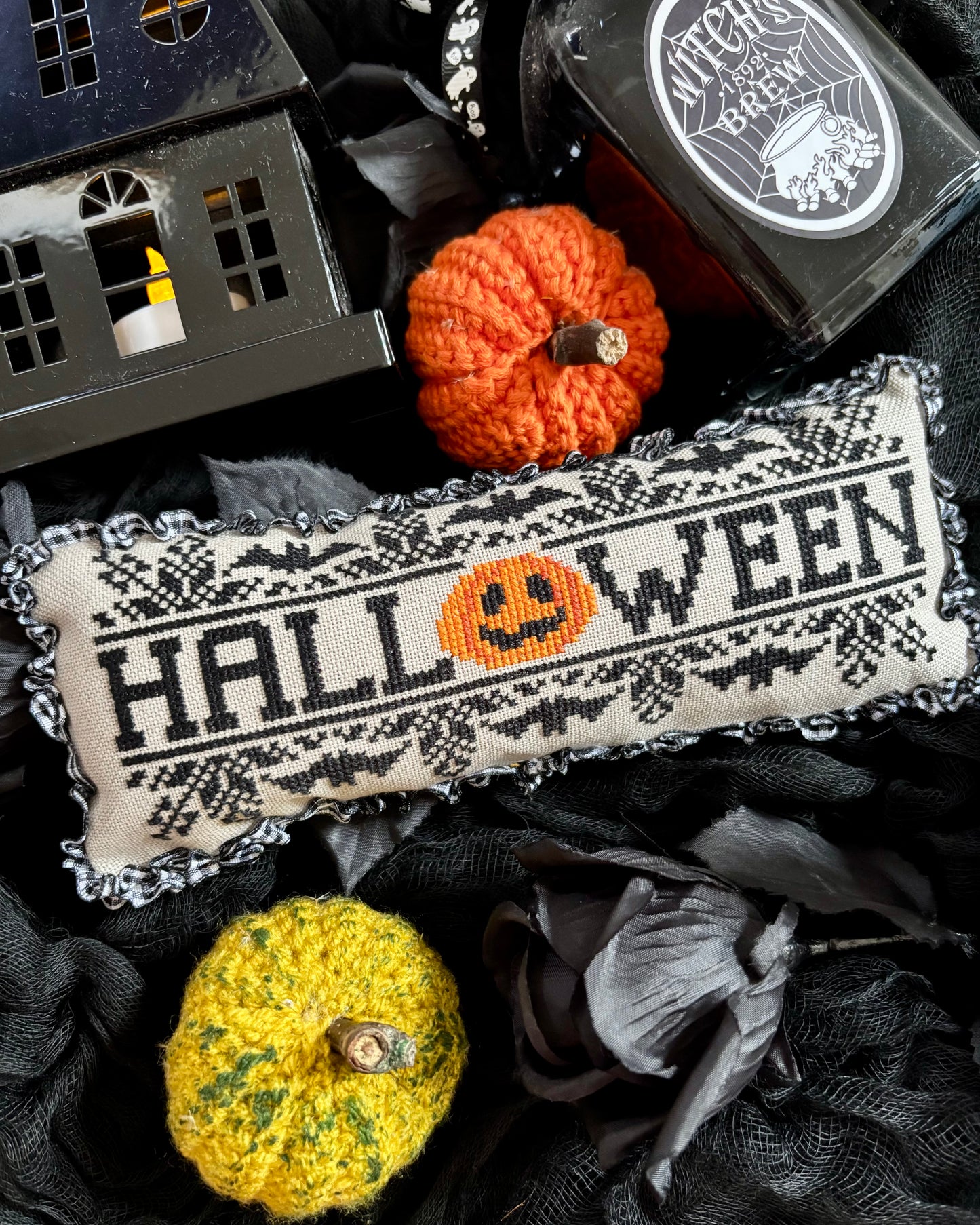 *Preorder* Halloween Pillow by Yasmin's Made with Love