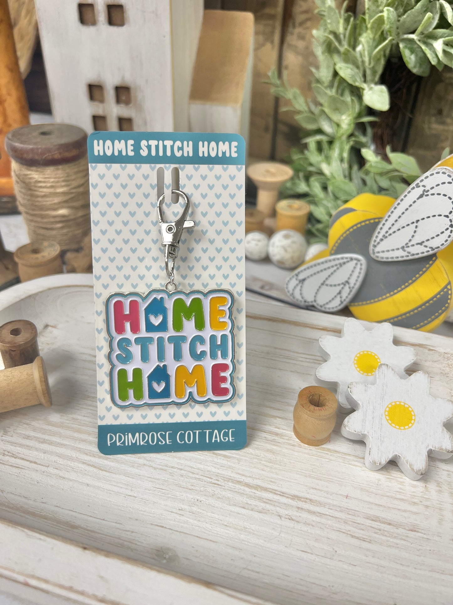 Home Sweet Home Charm by Primrose Cottage Stitches