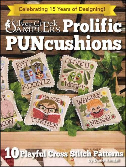✓ Prolific PUNcushions Book by Silver Creek Samplers