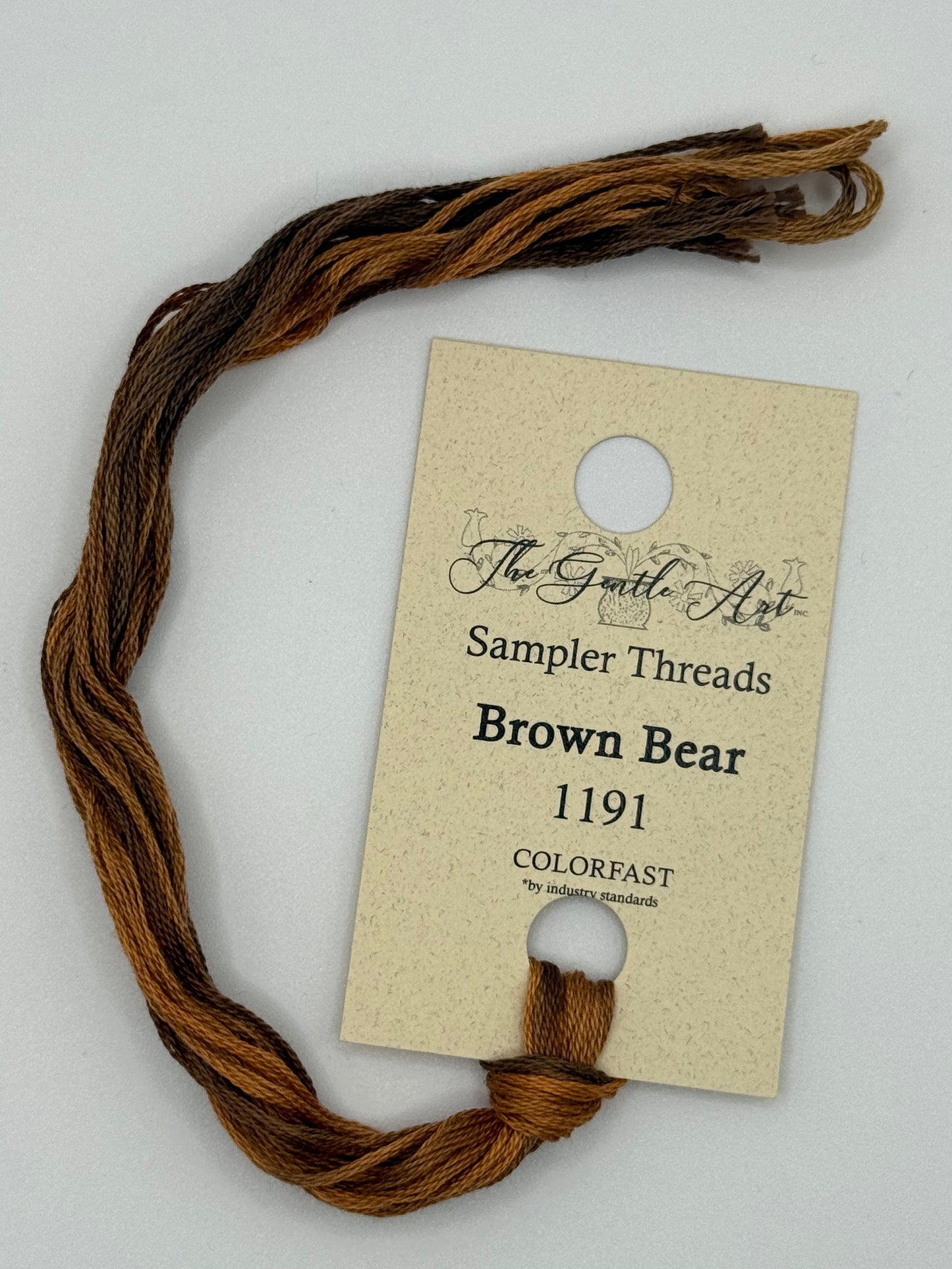 1191 Brown Bear | 6 Strand Embroidery Floss by The Gentle Art
