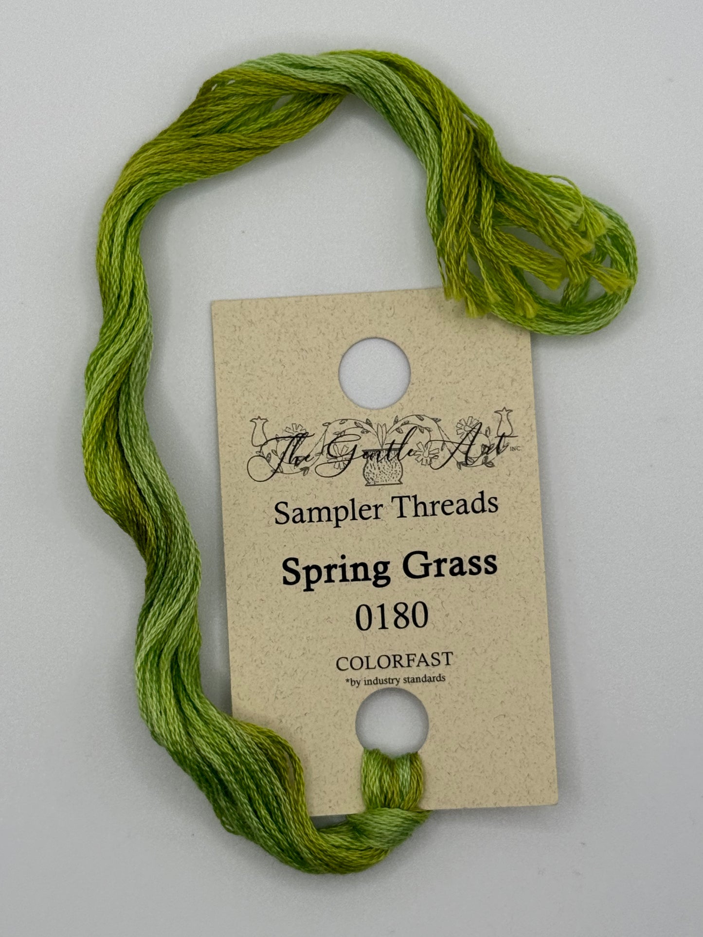 0180 Spring Grass | 6 Strand Embroidery Floss by The Gentle Art