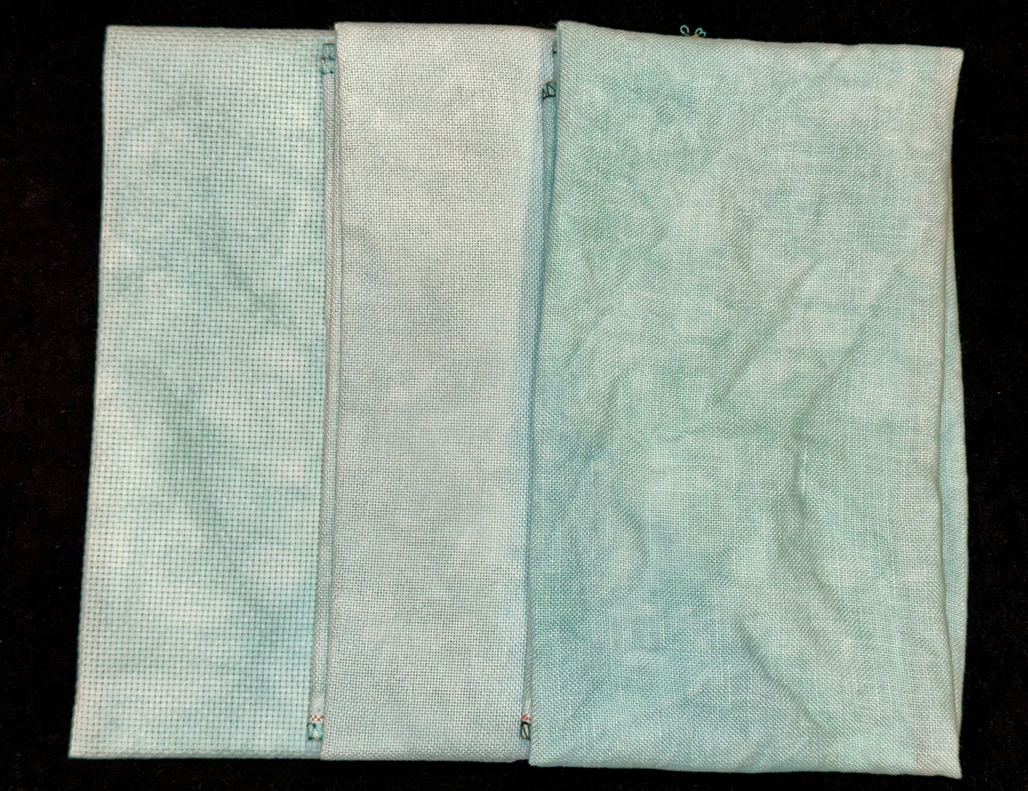 ✓ 16ct Aida: Robin Egg 18x27 Fat Quarter by Millennial Fabrics