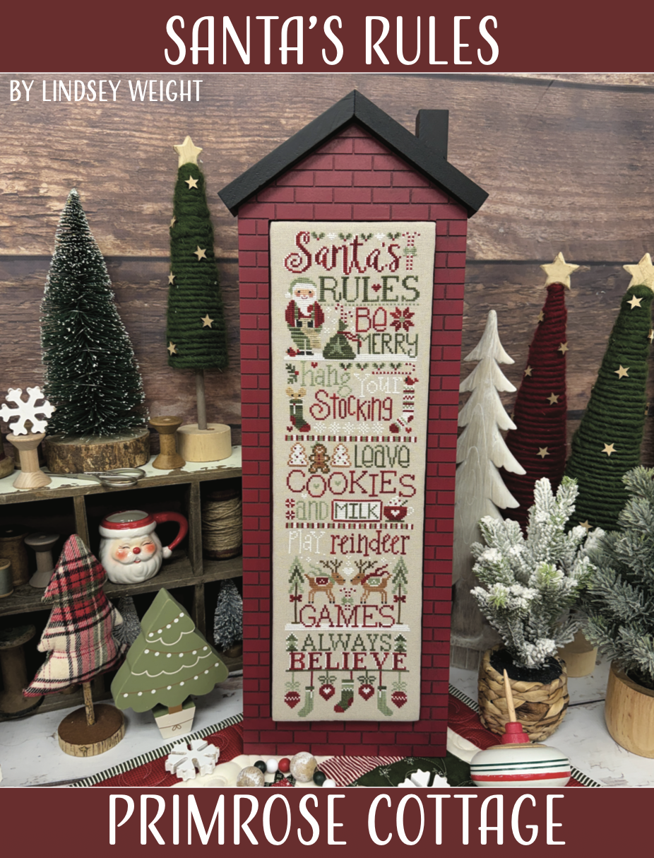 Santa’s Rules by Primrose Cottage Stitches