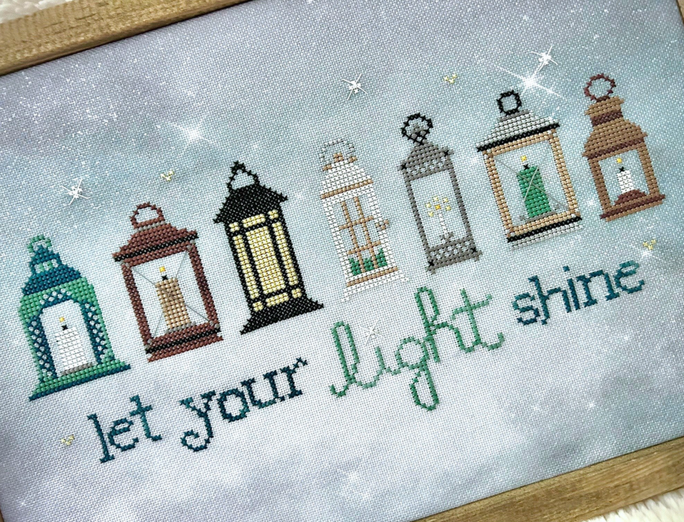 Lantern Lights by Sweet Wing Studio for Needlework Marketplace