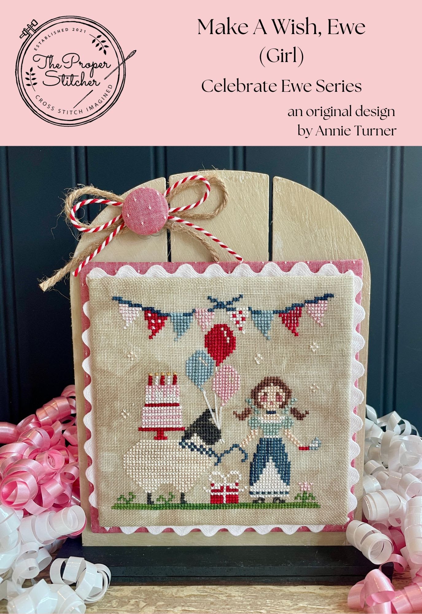 ✩Preorder✩ Make a Wish, Ewe (Girl) by The Proper Stitcher