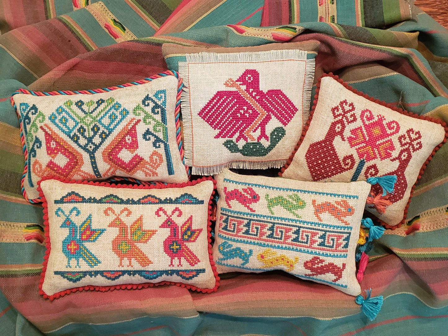 Mexican Menagerie: Earth Tones by Sirens Stitchworks for Needlework Marketplace