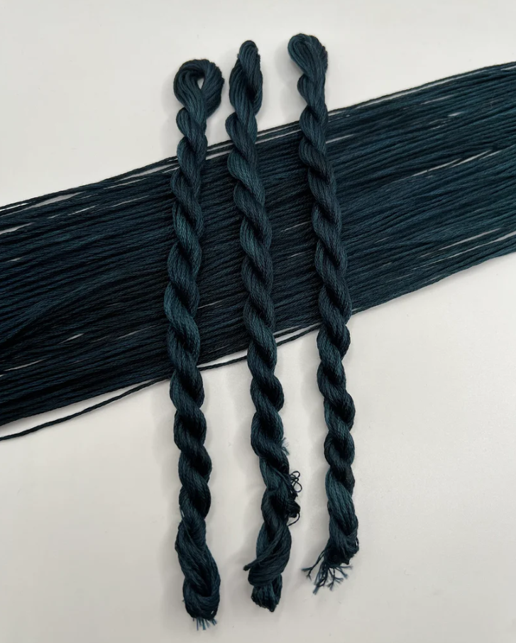 Midnight Blue | 6 Strand Embroidery Floss by Pirate + Robin