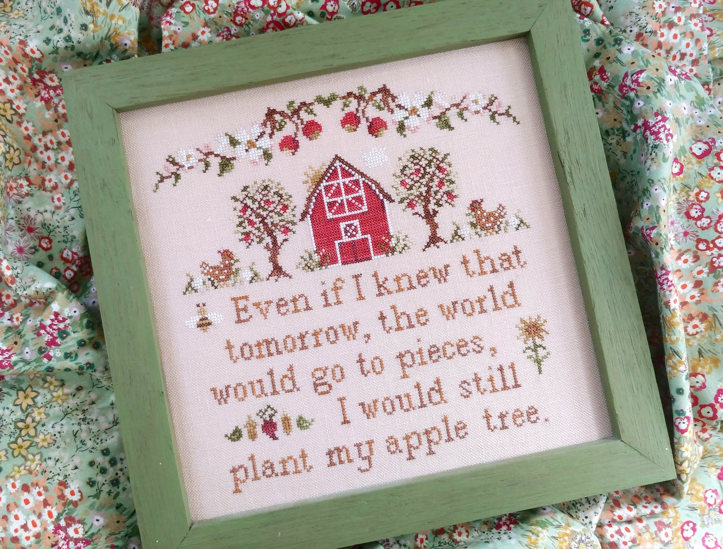 My Apple Tree by Mojo Stitches for Needlework Marketplace