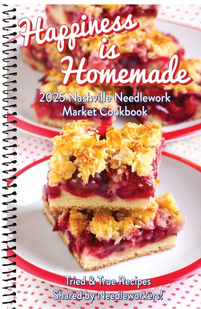 ✓ 2025 EXCLUSIVE Nashville Needlework Market Cookbook