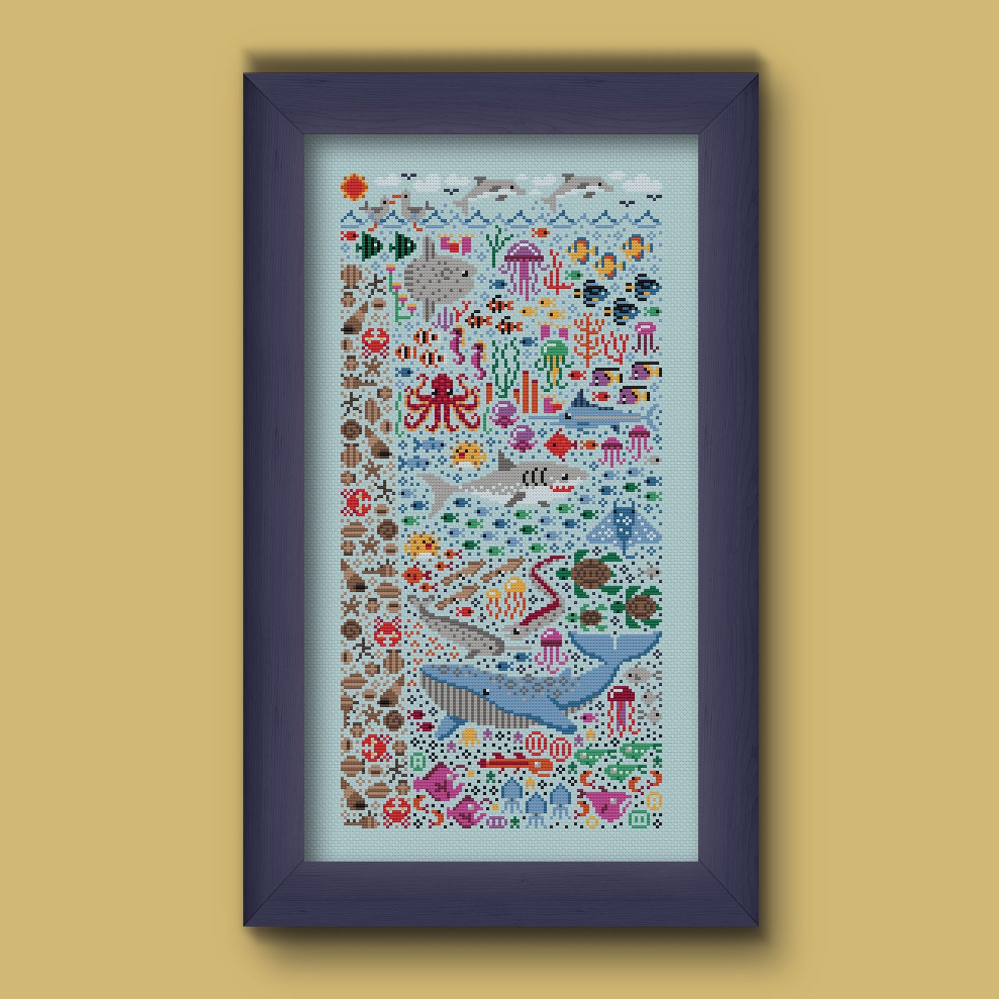 Ocean View by Una Buena Pieza for Needlework Marketplace