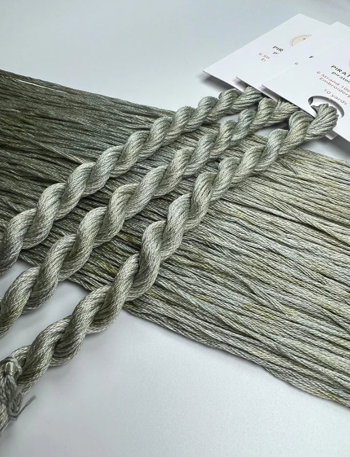Olive | 6 Strand Embroidery Floss by Pirate + Robin