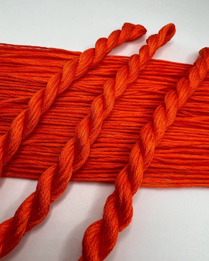 Orange | 6 Strand Embroidery Floss by Pirate + Robin