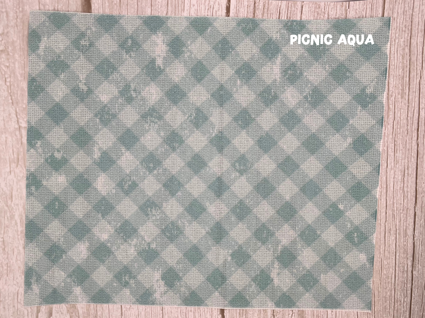✓ Picnic Aqua (February 26' FOTM) by The Digi Stitchery