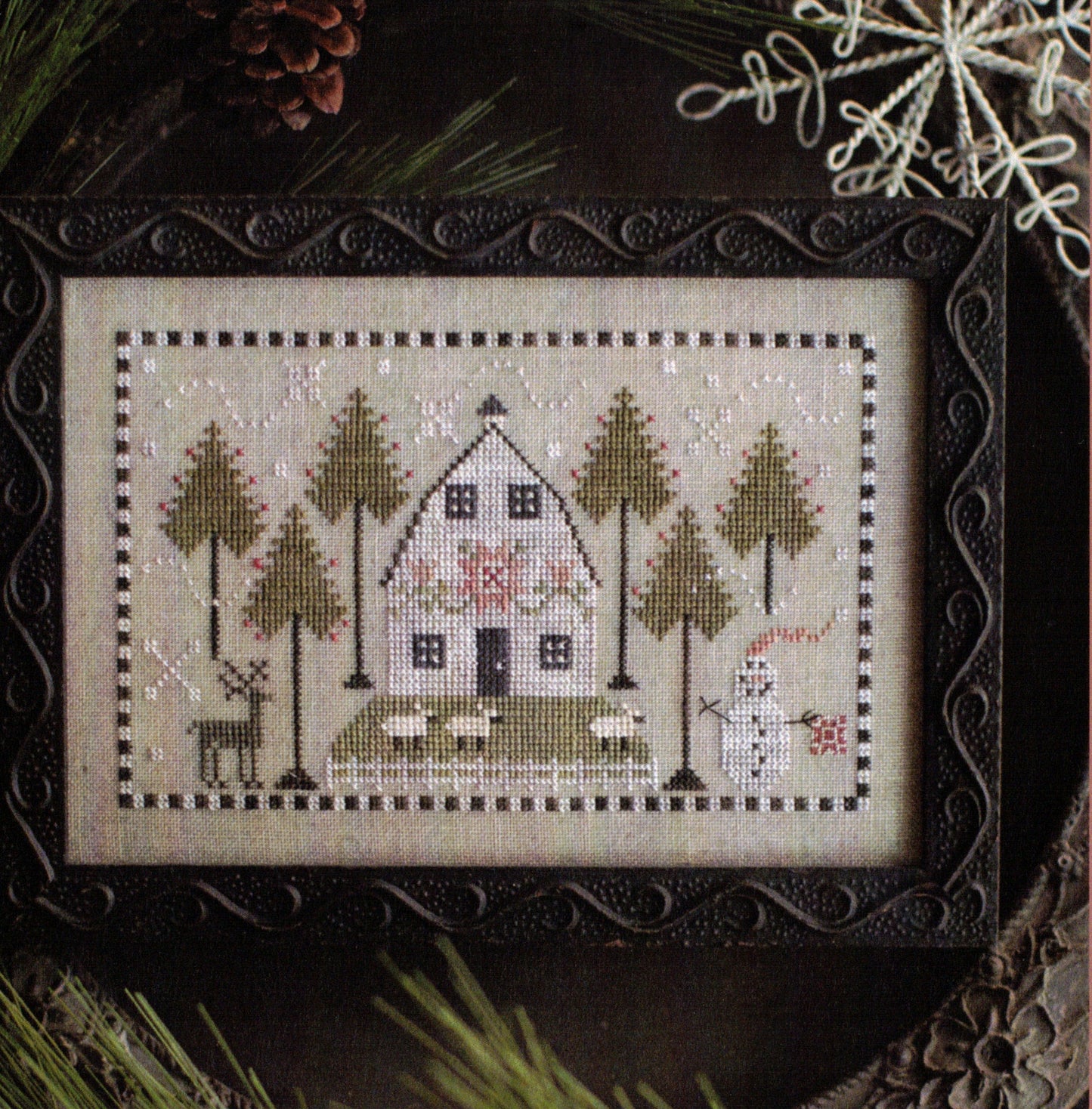 ✓ A Country Winter by Plum Street Samplers