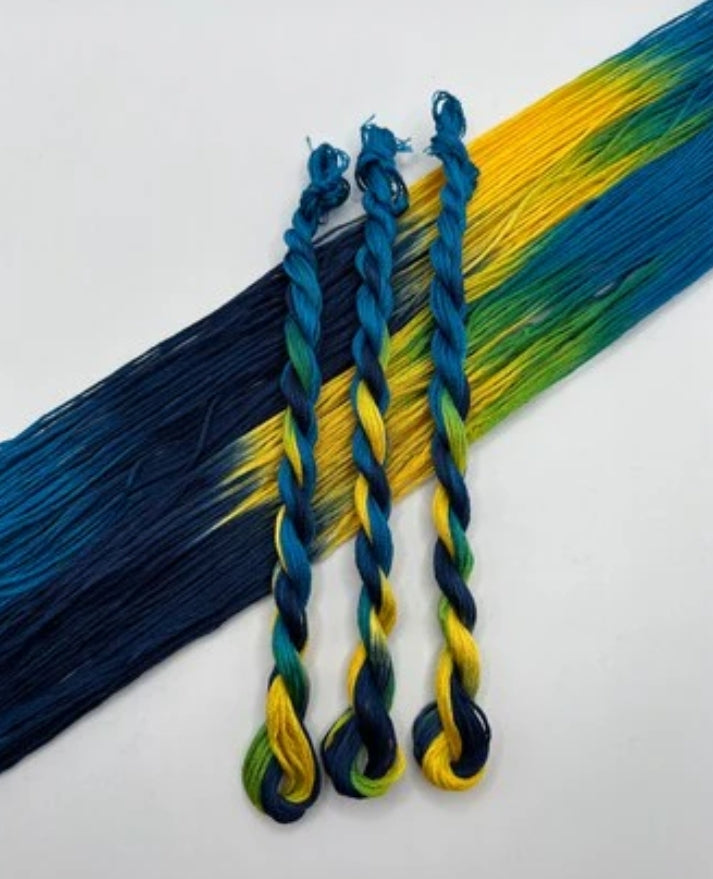 Pacific Sun | 6 Strand Embroidery Floss by Pirate + Robin