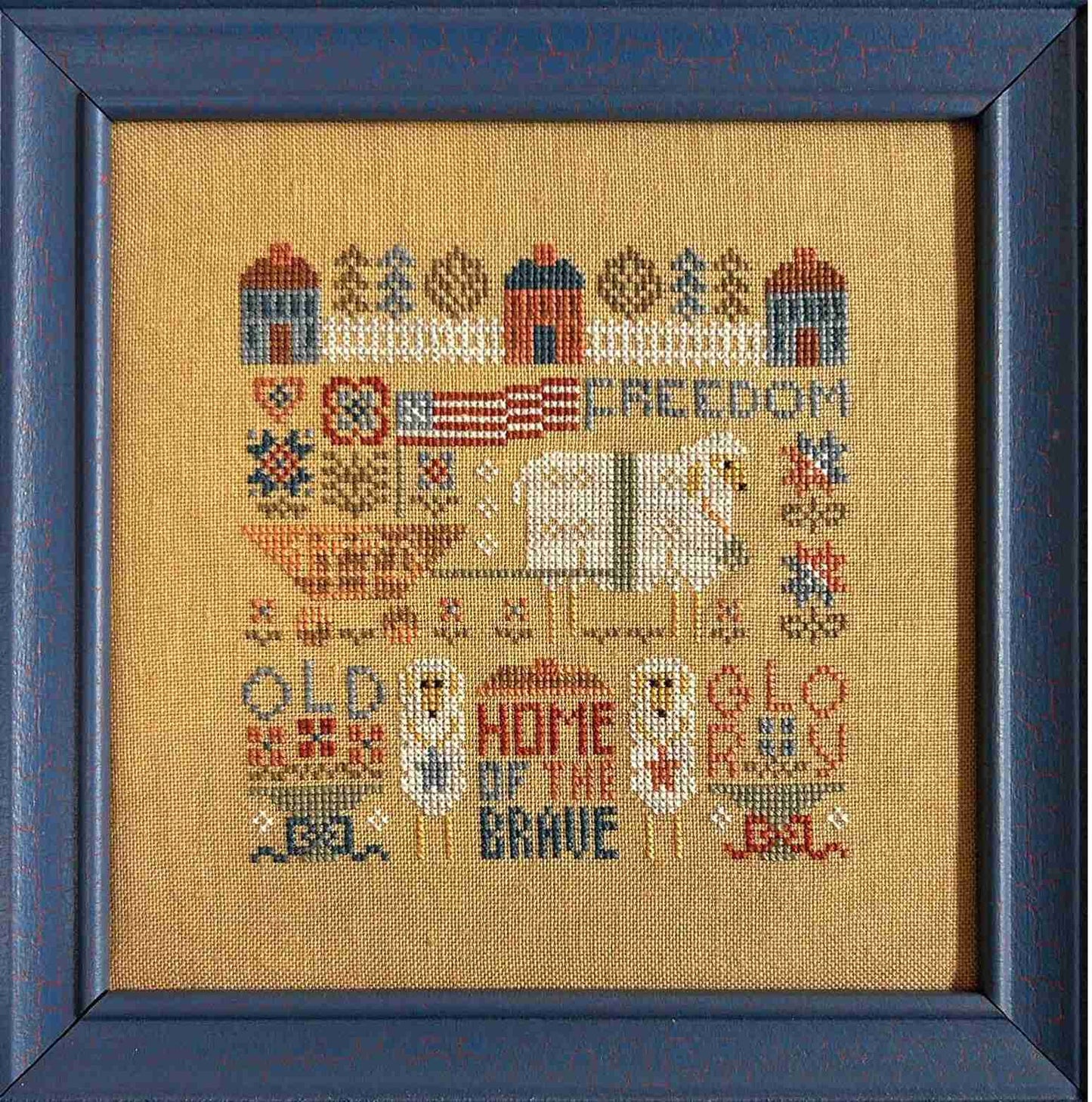 *Preorder* Patriotic Sheep by StitchyPrincess