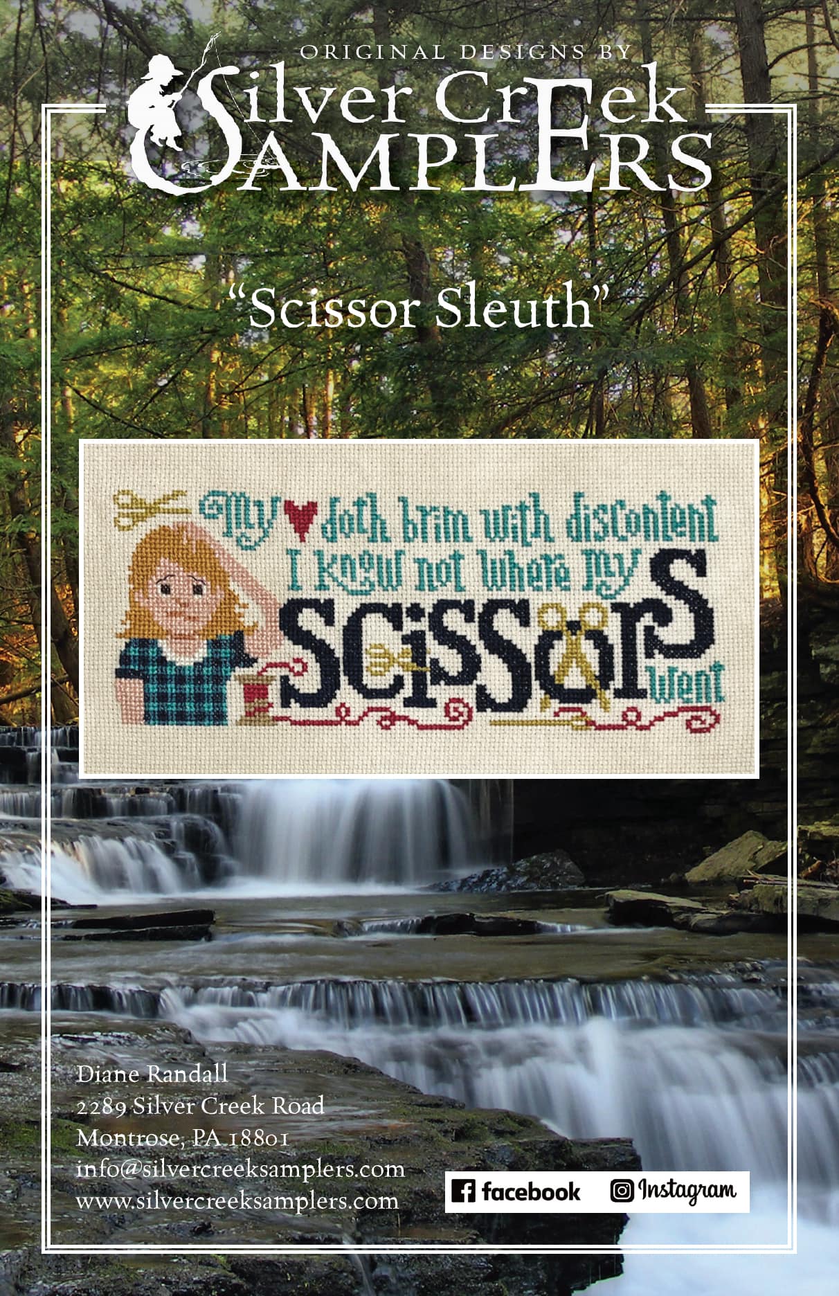 ✓ Scissor Sleuth by Silver Creek Samplers