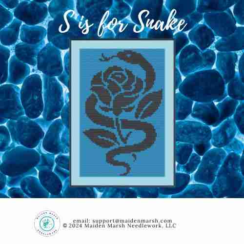 *Preorder* S is for Snake by Maiden Marsh Needlework