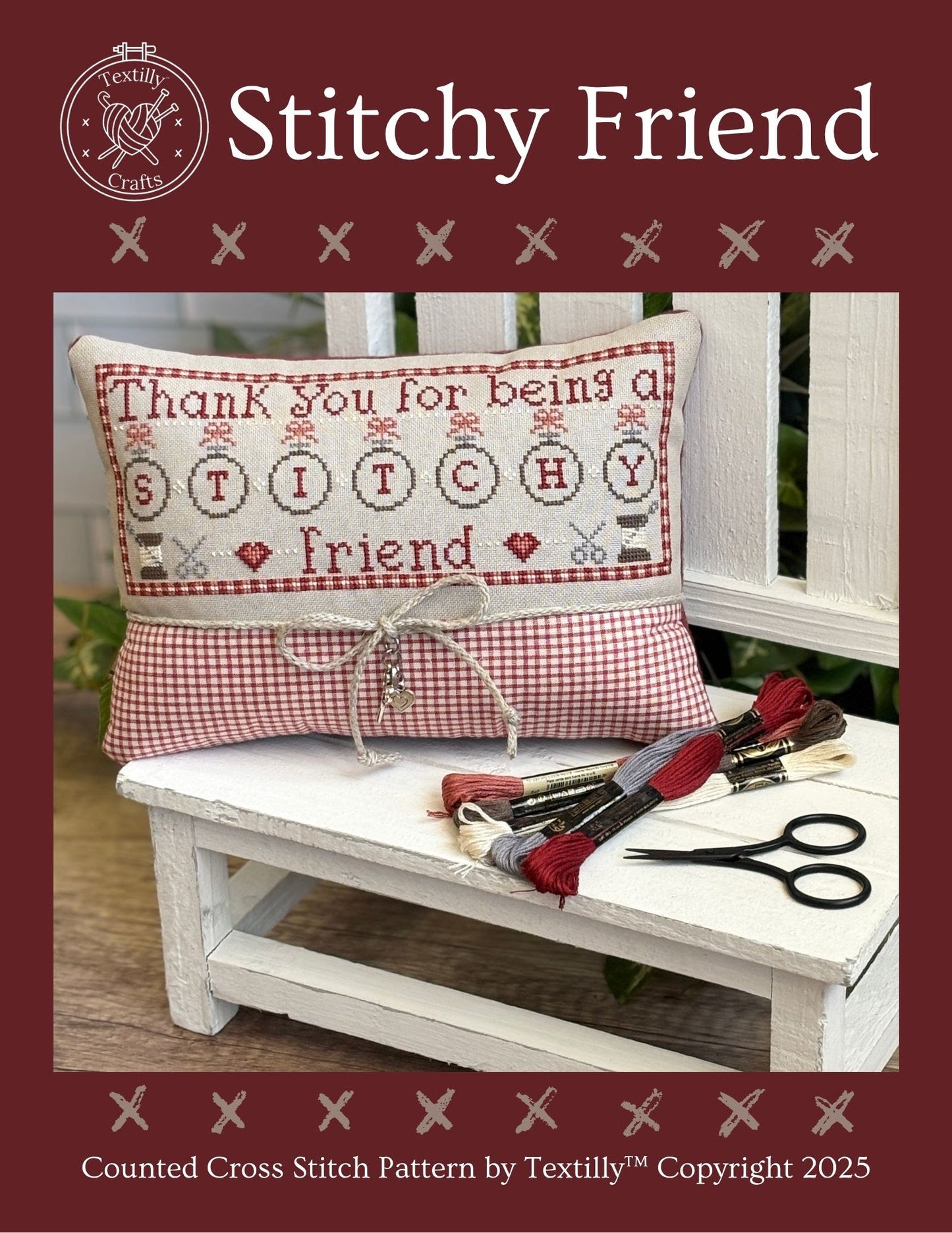 ✩Preorder✩ Stitchy Friend by Textilly Crafts