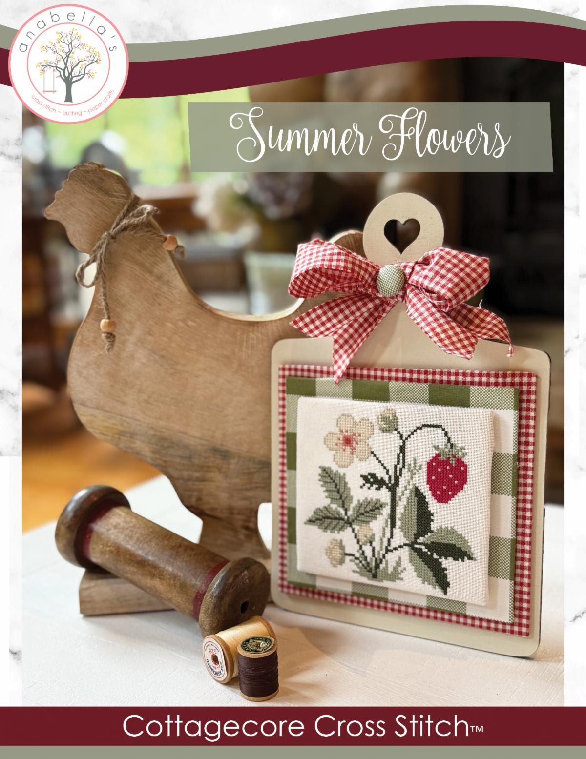 ✓ Summer Flowers by Anabella's Needleart