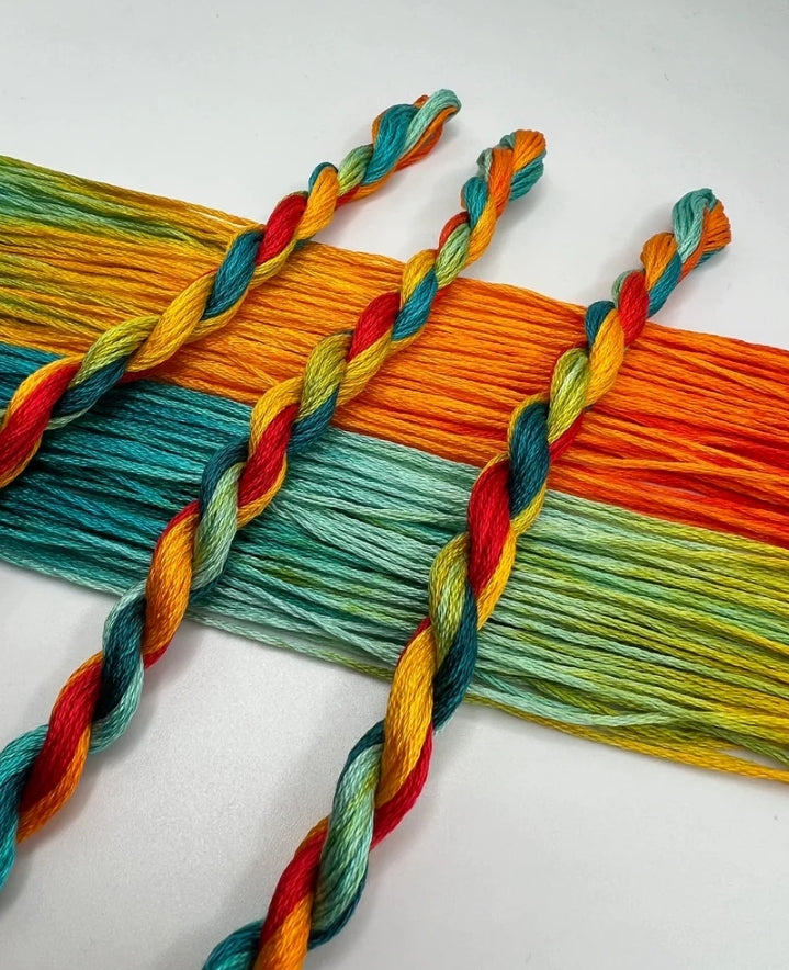Summer Pride | 6 Strand Embroidery Floss by Pirate + Robin