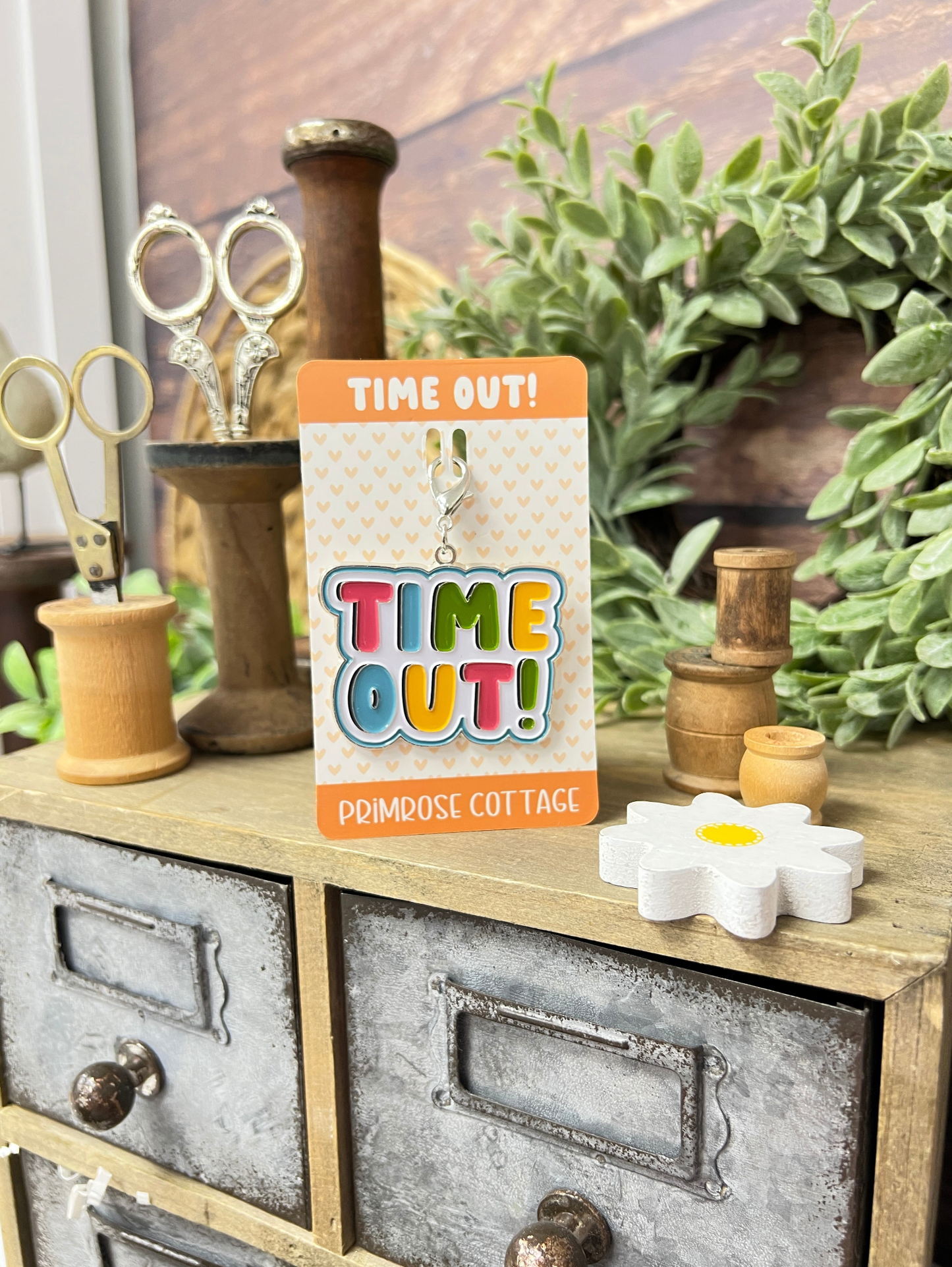 Time Out! Charm by Primrose Cottage Stitches
