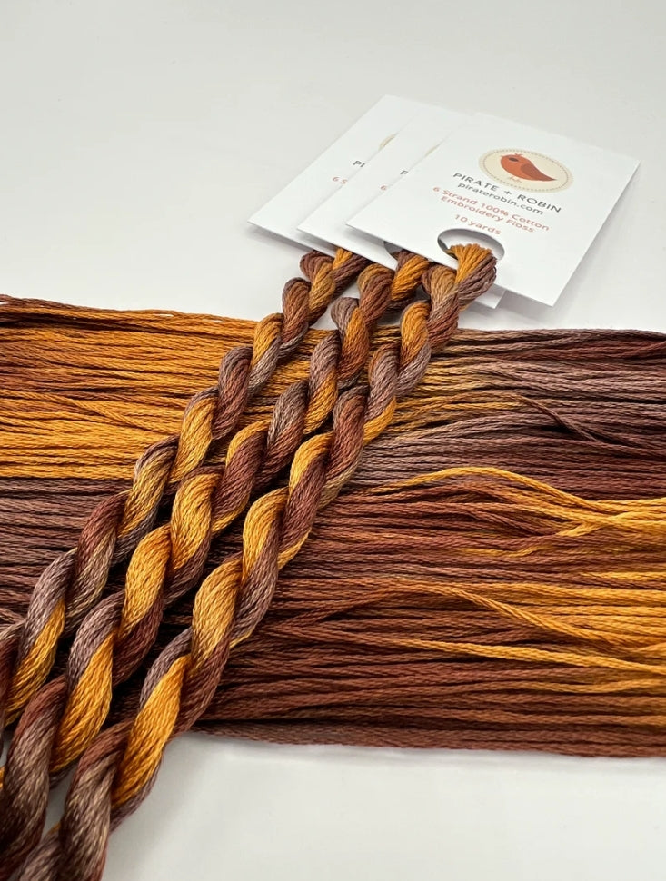 Torti | 6 Strand Embroidery Floss by Pirate + Robin