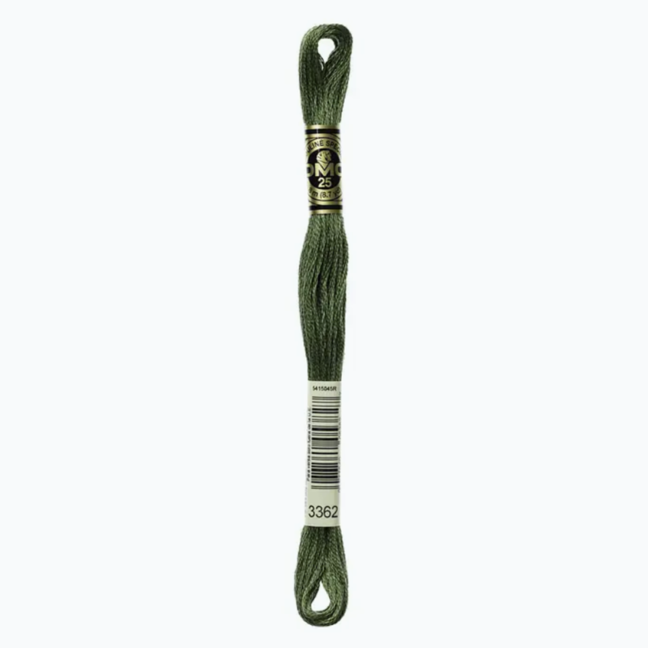 DMC 6 Strand Cotton Embroidery Floss #3362 - Pine Green Dark
