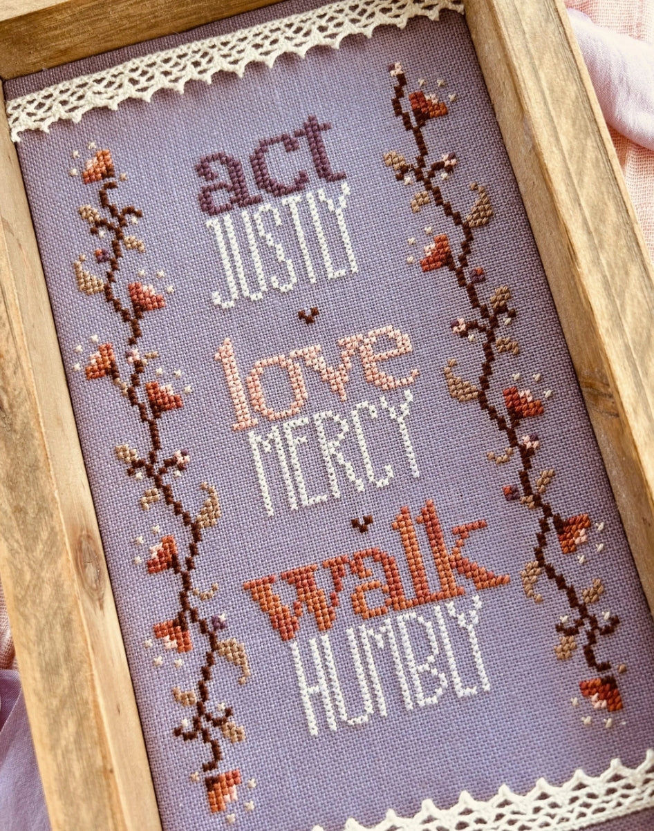 ✩Preorder✩ Micah 6:8 by Sweet Wing Studio
