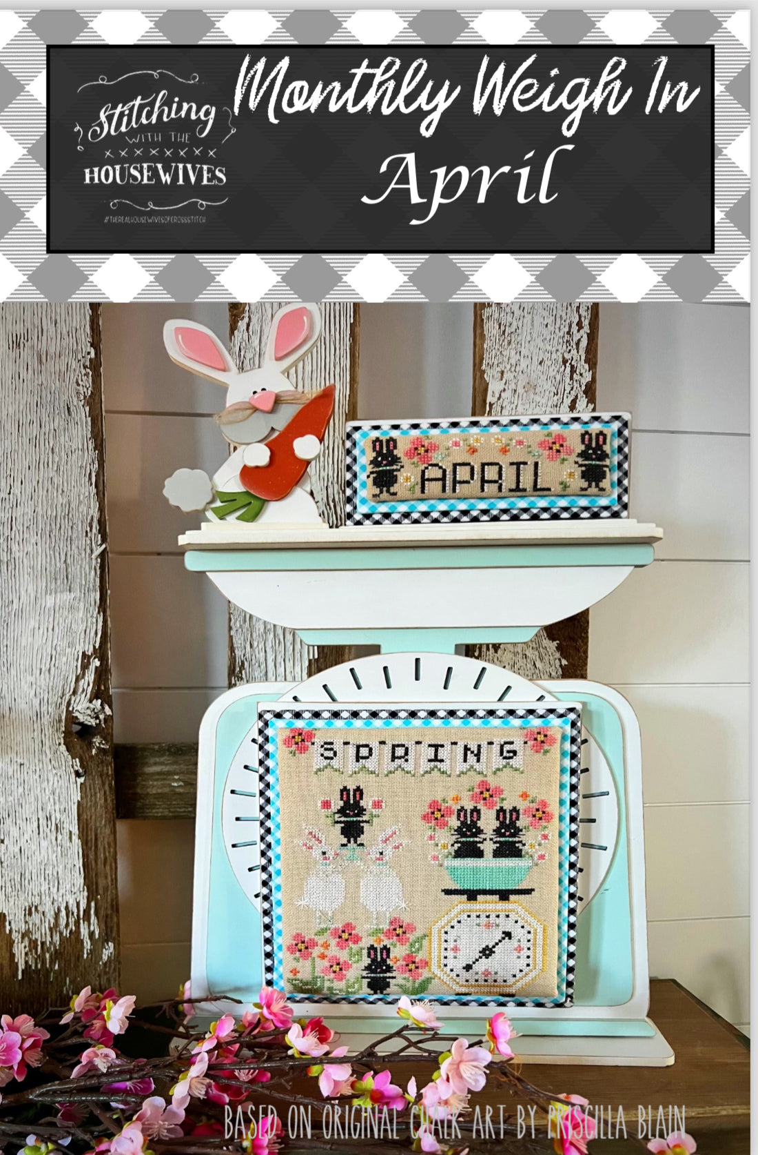 ✓ Monthly Weigh In- April by Stitching with the Housewives