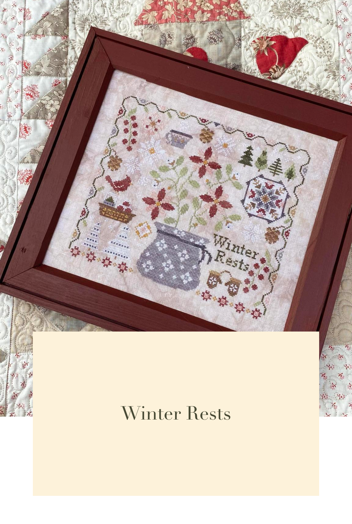 ✩Preorder✩ Winter Rests by Blueberry Ridge Design