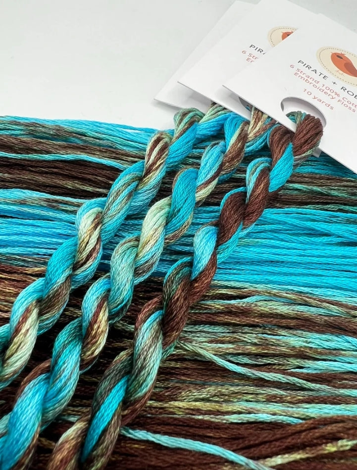 Woodland Breeze | 6 Strand Embroidery Floss by Pirate + Robin