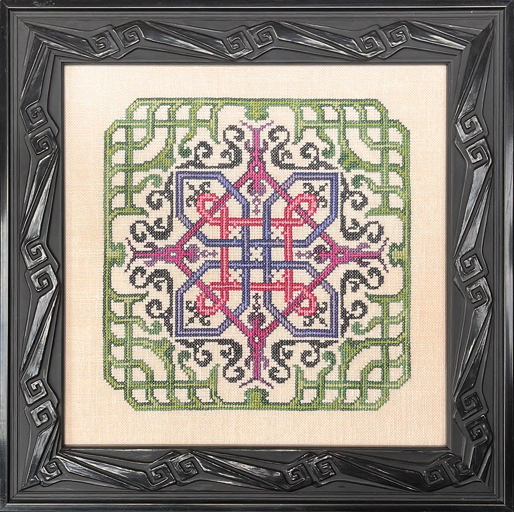 Woven Clover by Ink Circles for Needlework Marketplace