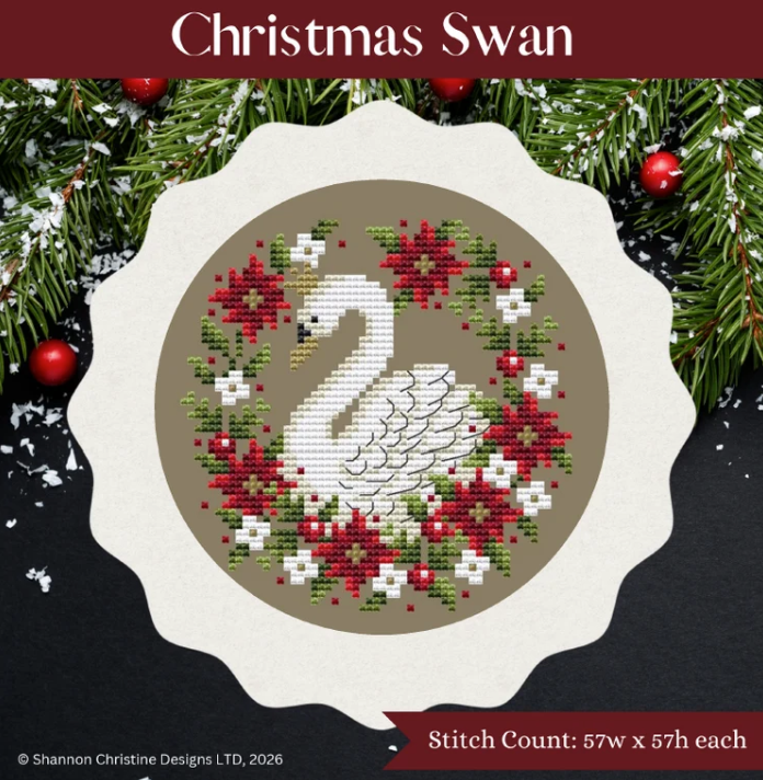 *Preorder* Christmas Swan by Shannon Christine