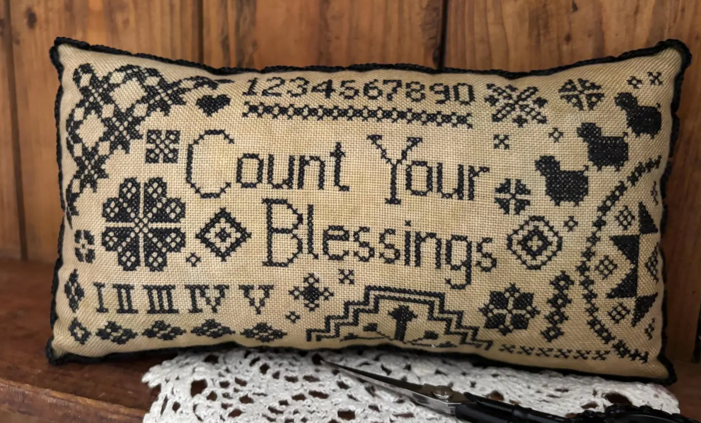 Count Your Blessings Quaker by Darlene D'Eon