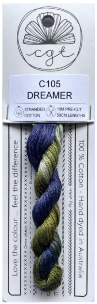 C105 Dreamer (Daydream Collection) | 6 Strand Embroidery Floss by Cottage Garden Threads