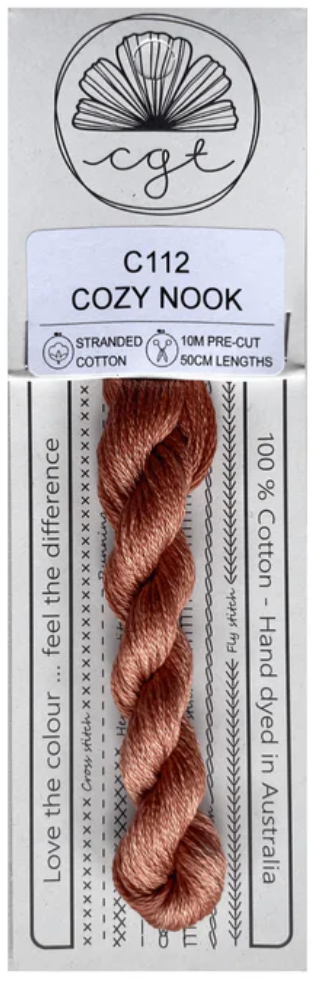 C112 Cozy Nook (Cottagecore Collection) | 6 Strand Embroidery Floss by Cottage Garden Threads