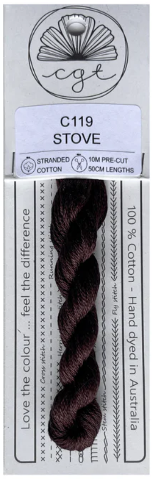 C119 Stove (Cottagecore Collection) | 6 Strand Embroidery Floss by Cottage Garden Threads