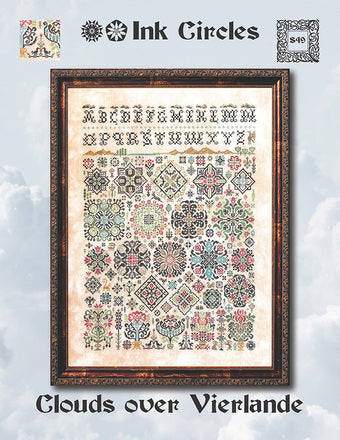 Clouds over Vierlande by Ink Circles-Cross Stitch-Ink Circles-Millennial Fabrics