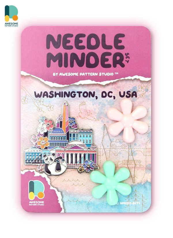*Preorder* Washington Needle Minder by Awesome Pattern Studio